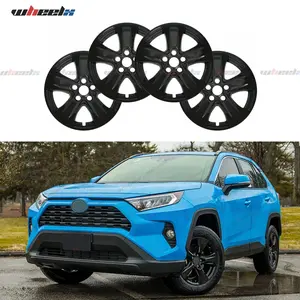 For 2019-2025 Toyota RAV4 XLE | 4-Piece Black 17-Inch Honeycomb Wheel Covers/Hubcaps | Premium Rim Upgrade Accessory  #ValentinesGift  #ToyotaRAV4XLE #HoneycombWheelCovers
