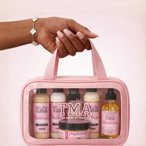 Essentials Travel Haircare System - Unisex 3.4oz TSA-Friendly Travel Size Liquid Set with Shampoo, Conditioner, Rosemary Oil for Daily Hydration, Growth, Styling, Smoothness, Moisturizing Beauty Products