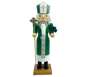 Santa's Workshop 14" St. Patrick Nutcracker Santa's Workshop 14" St. Patrick Nutcracker