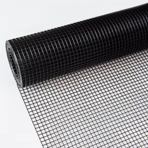 Garvee 2Ft x 50Ft  Black Vinyl Coated Hardware Cloth 19 Gauge 1/4 inch PVC Hardware Cloth,Welded Wire Fence Supports Poultry-Netting Cage-Home Improvement and Chicken Coop