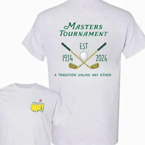 [Sale of 52%] 2026 Masters Tournament EST 1934 Golf T-Shirt, Stylish Golf Fan Apparel BU