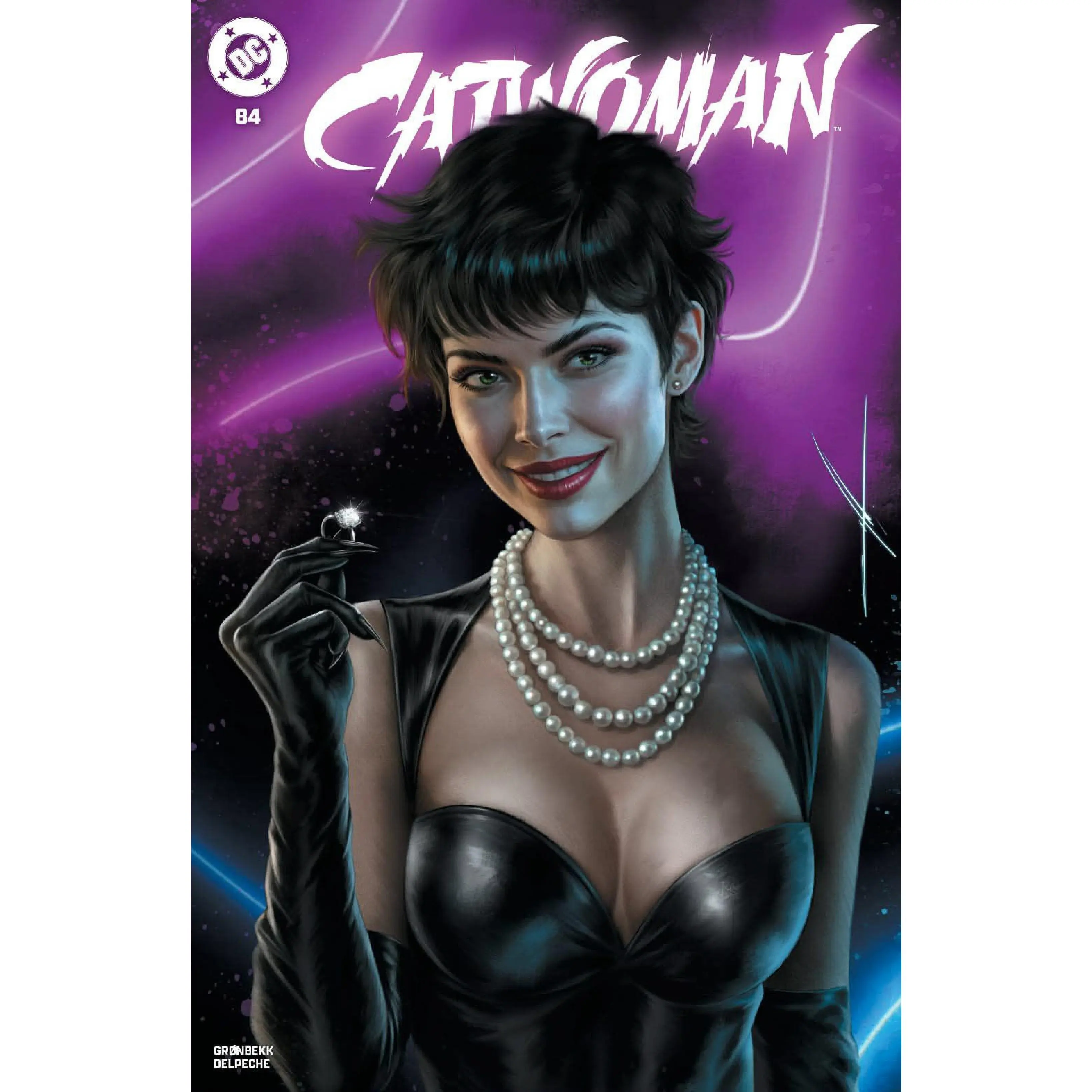 Catwoman #84 Carla Cohen Retailer Exclusive Variant Comic Book, Gotham City Superhero Themed, 9.2 Near Mint- Grade, Art-Focused (02/18/2026), Variant Cover, Single Issue