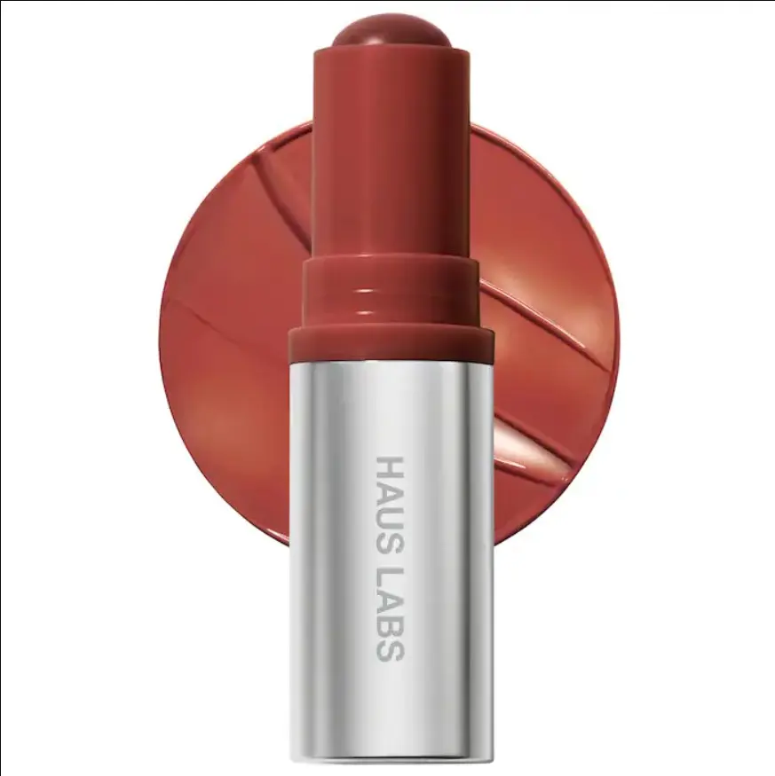 HAUS LABS BY LADY GAGA  Color Fuse Longwear Hydrating Glassy Lip + Cheek Blush Balm Stick