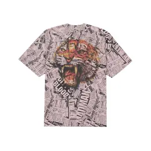 Supreme Men's Newspaper S/S Top Pink, from StockX