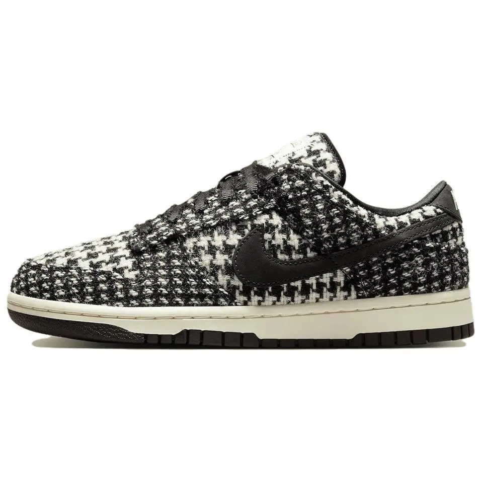 Harris Tweed x Wmns Dunk Low 'Black Phantom', Women, Shoe