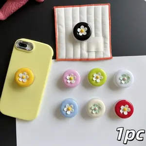 Fresh Flower Button Airbag Cellphone Holder - Adhesive Extendable Desktop Lazy Stand - Universal Drop-Proof Phone Holder - Exquisite and Practical Mount