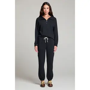 SALTWATER LUXE-PULL ON JOGGER BLACK