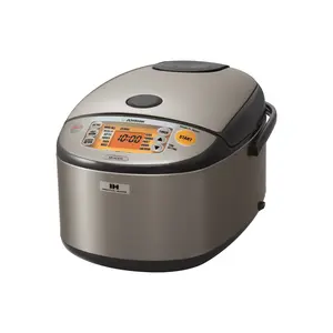 Zojirushi 10-Cup (1.8L) Induction Heating System Rice Cooker & Warmer, Stainless Steel Deep Gray NP-HCC18 - Magnetic IH Coil