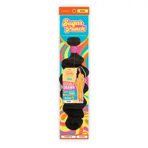 Outre Unprocessed Remy Human Hair Weave Sugar Punch Ocean (10"-24")