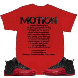 Motion Shirt to Match J12 Flu Game Sneaker Tee