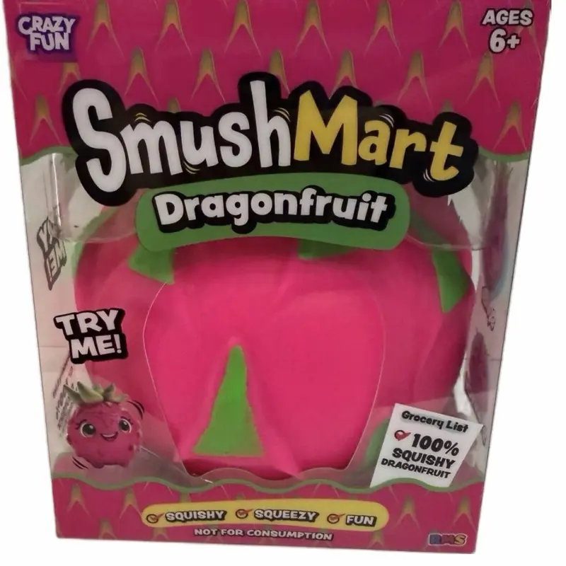 Dragonfruit Hand Fidget Sensory Stress Reliever Gadget, Decompression Squeeze Anxiety Relief Product for Classic & Novelty Toys & Hobbies
