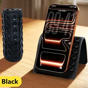 Flexible Suction Phone Stand, Creative Free Bending Desktop Holder, Silicone Non-Slip Anti-Drop Bendable Lazy Stand, Compatible with Phones, Tablets, Laptops
