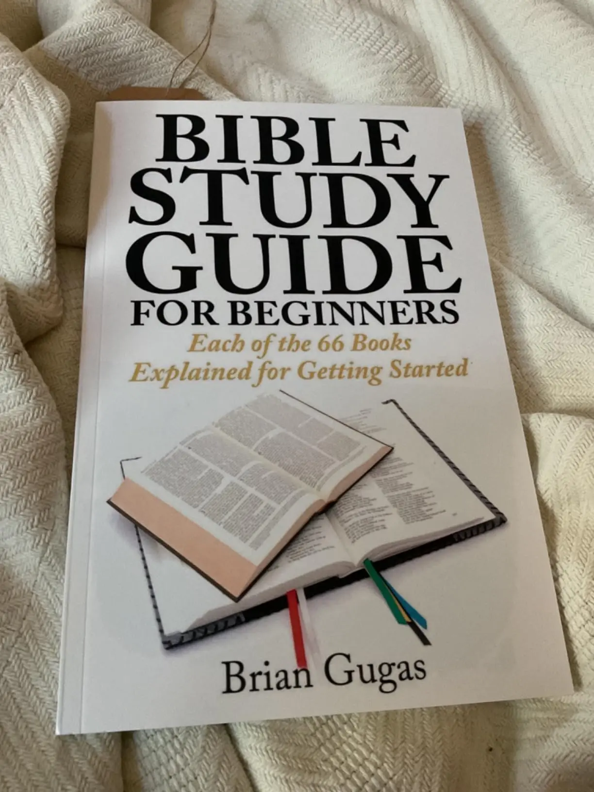 Beginner's Christian Religious Bible Study Guide Paperback - Devotional Aid for Learning About Jesus, Explaining All 66 Books, Complete Series Children's Literature & Art Book