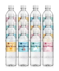 Snugell Bottled Distilled Water – Ultra-Pure, BPA-Free, Ideal for Everyday Drinking, Formula Milk & Everyday Hydration - Pack of 12 - USA