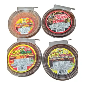 Chilito Ponchín & Chakarindo Perrón - 5 oz & 8 oz Tamarindo & Mango Rim Paste Pa' Chelear - Super Chelada Flavor