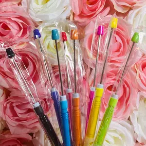 Beadable Mechanical Pencil, mix 4pcs