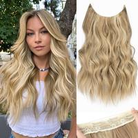 16 Inch Light Brown mix Golden Blonde