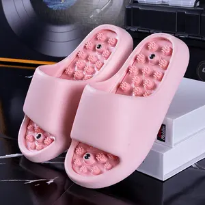 Massage slippers for women, summer 2026, acupressure board for home indoor use, couples' bathroom bathing sandals for men and women