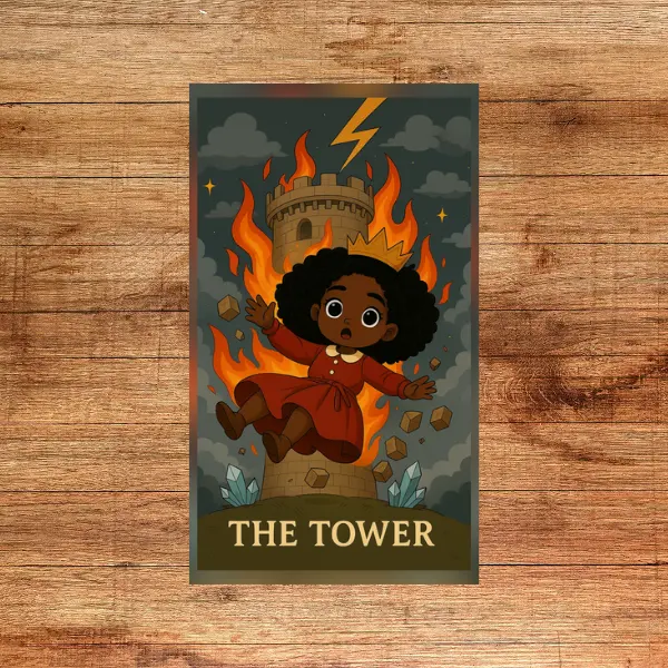 Mini Melanin Major Arcana Tarot Deck