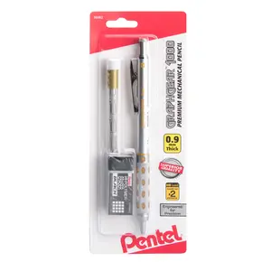 Pentel GraphGear 1000 Automatic Drafting Pencil, Eraser Refills, 1-Pk