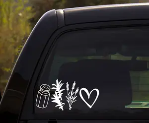 Big Daddy Decals Practical Magic Salt Rosemary Lavender Love Sisters Aunts Movie Vinyl Sticker Decal for Window