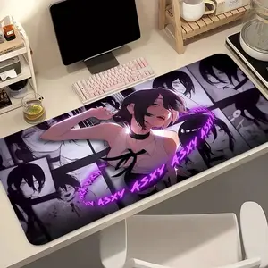 Chainsaw Man Reze Character Mousepad Gaming Manga Panel Gaming Gaming Desk Accessory, Anime Lover Gift