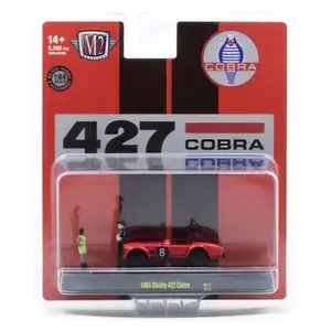M2 Diorama 1965 Shelby Cobra 427, 1:64 Scale, Diecast Model Car