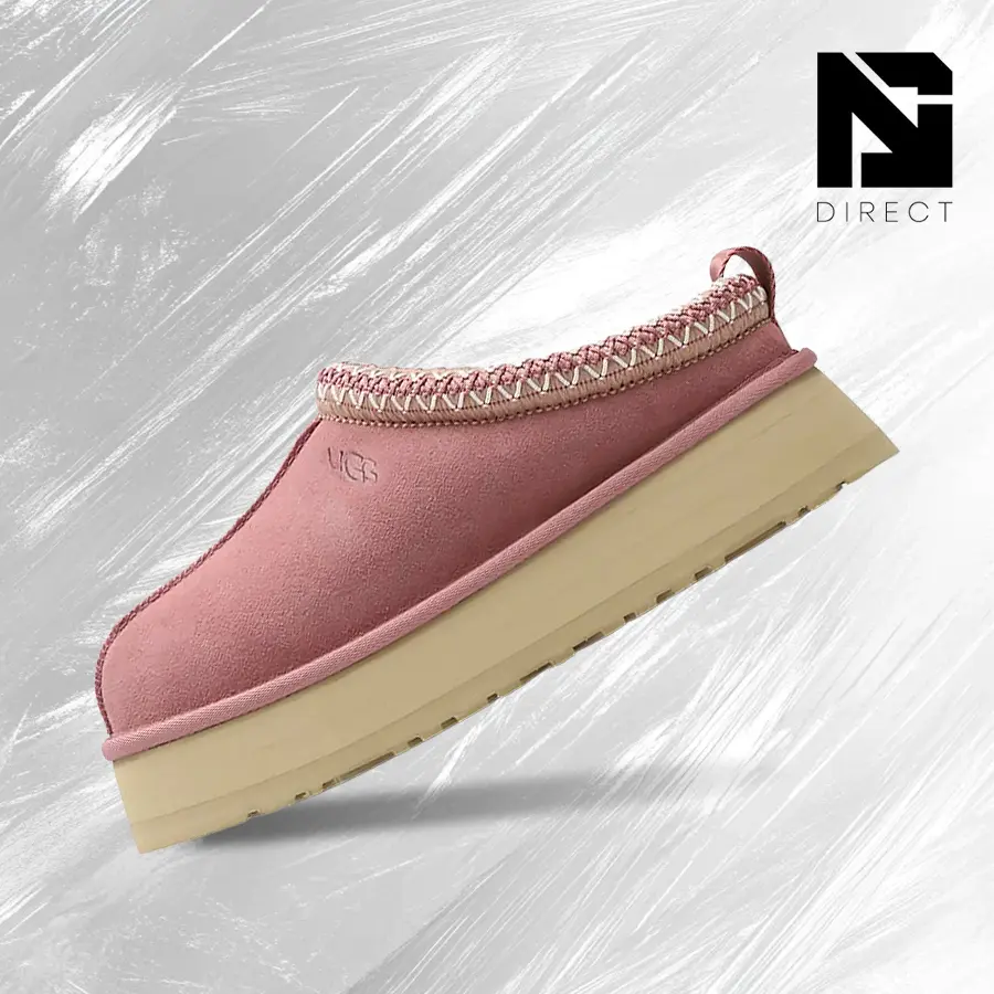 UGG Tazz II Slipper Pink Dawn (Women's)– Women's Cozy Indoor-Outdoor & Snow Day Wear Shoes With Cloud-Level Comfort, Low-Profile Casual Design For Autumn Winter, back to school -1174471 PDW, Us6