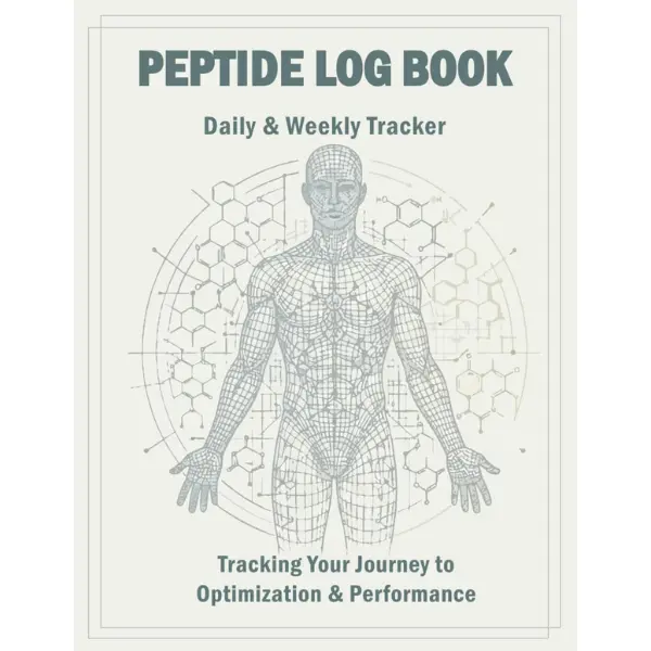 peptides log book: A 26-Week Journal Daily & Weekly Peptide Tracker ,Peptide Protocols, Dosages, & Progress,Cycling, Sources, Weight, Labs,