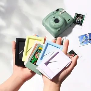 Mini Photo Frame, Creative Photo Frame, Photo Display Frame for Polaroid Instax Mini 12/11/9/8/7+/EVO 3 Inch Film, Decor, Room Decor, Decorations Supplies
