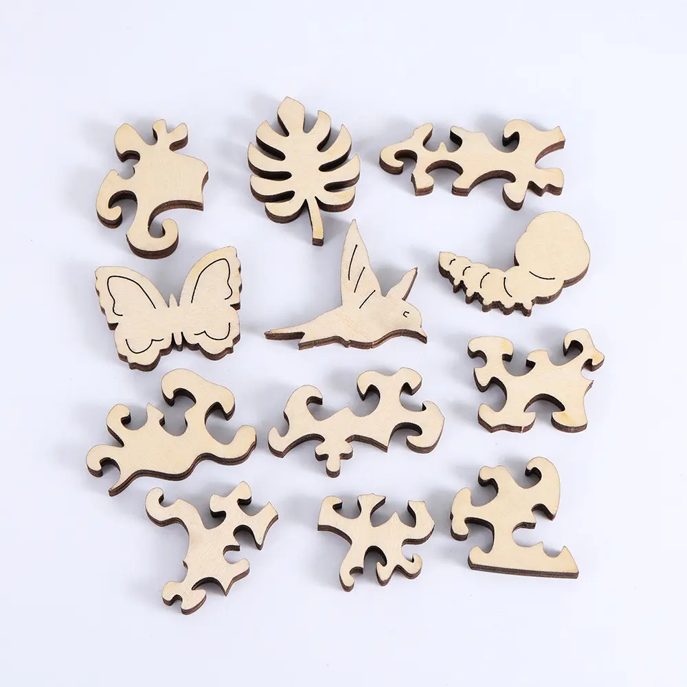 Wooden Jigsaw Puzzle for Adults & Kids - Unique Irregular Magical Castle Starry Sky Art Puzzle, Challenging Brain Teaser, Artistic Home Decor Wall Art & Desk Ornament, Perfect for Stress Relief & Time Killing