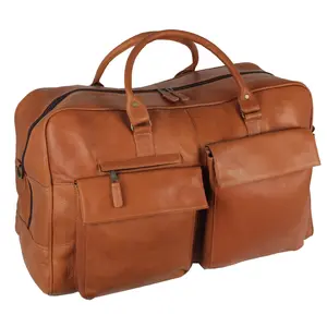 Prime Time Leather Duffel Bag