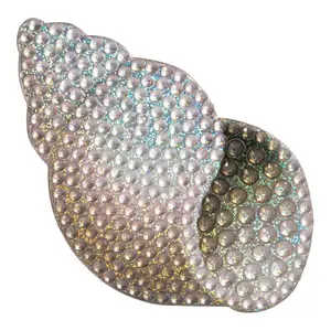 StickerBeans Seashell Decorative Sticker with Pearl Accents, Perfect for Home Decor and Decorative Ornaments