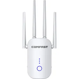 Portable Wireless Repeater WiFi 6 Signal Amplifier Compact Next Gen Device for Whole Home Coverage Eliminates Dead Zones with Faster Speed