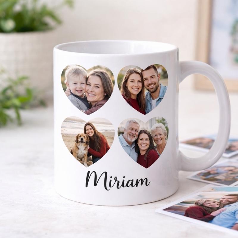 Personalized 11oz Mug with Name or Photo Unique Gift for Any Occasion Featuring Cup Coffee Ceramic Drinkware