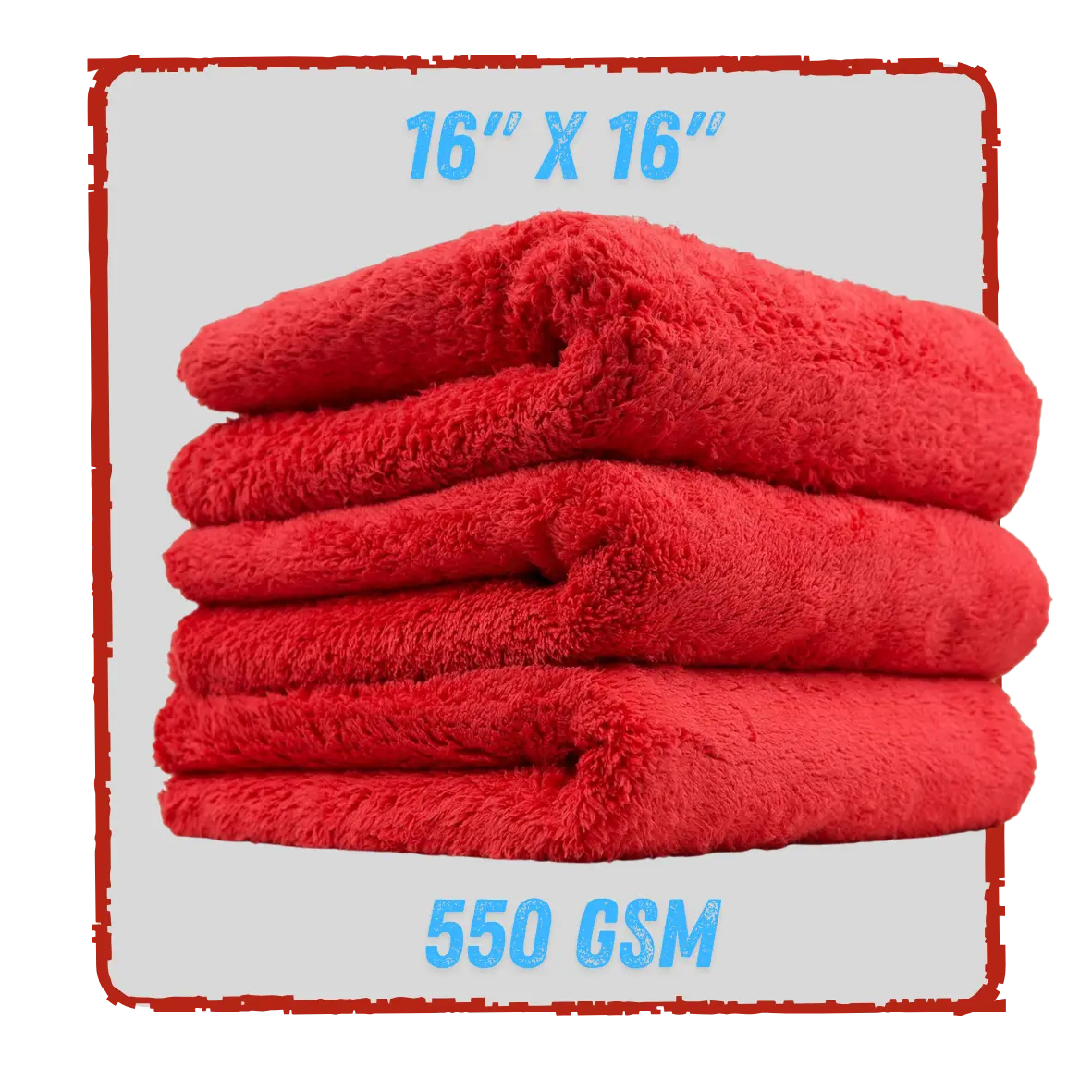 16" x 16" ULTRA PLUSH MICROFIBER - 3 PACK