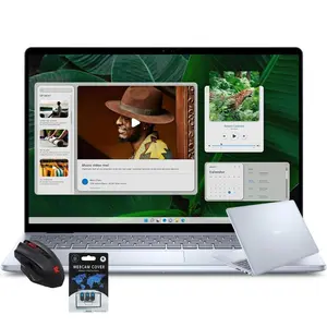 Dell Inspiron 16 Laptop Computer - 16" FHD+ Touchscreen, Intel 10-Core 7 150U(Beats i7-1355U), Backlit Copilot Key Keyboard, Windows 11 Pro, Ice Blue | 16/32/64GB DDR5 + 1/2/4TB SSD