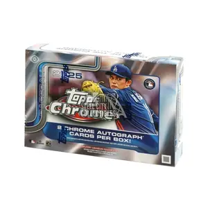 2025 Topps Chrome Baseball Breakers Delight Box - 2 Autos Per Box