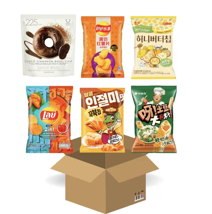 Assorted Asian Chip Bundle Box Assorted Asian Chip Bundle Box