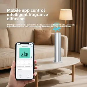 AEE Home Automatic Aromatherapy Machine Column Type Commercial Hotel Bluetooth Remote Control Essential Oil Diffuser SZ-053A with App Control & Multiple Modes