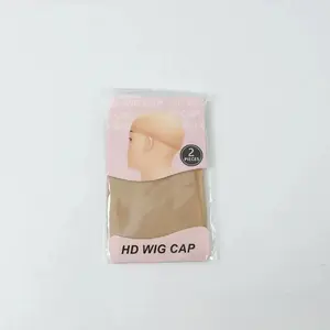 Not For Sale] Yulux Hair HD Wig Cap - 2 Pieces Pack for Comfortable and Secure Fit - Ideal for Wig Application and Styling