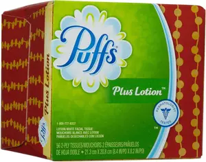Puffs Plus Lotion Facial Tissues-56 ct