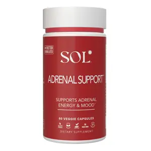 Sol Nutrition Adrenal Support - Supplements to Regulate Stress and Support Adrenal Energy