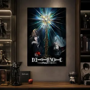 《Death Note》 Anime Art Poster — A Gift for Anime Fans  Wall Art Print for Bedroom, Office, or Gaming Room Decor