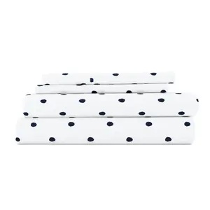 Dots Pattern 4-Piece Sheet Set