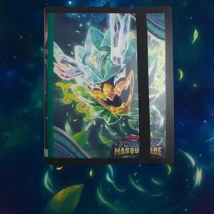 Handmade Trading Card Binder – Twilight Masquerade Inspired | Holds 540 Cards | Master Set Storage