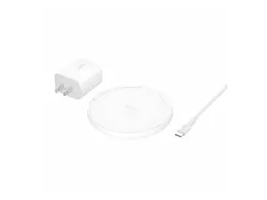 Belkin BoostCharge Wireless Charging Pad 15W - White - WIA012ttWH