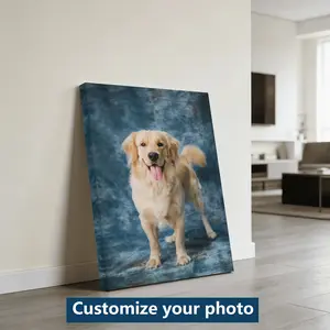 Custom Canvas Wall Art with Inner Wooden Frame, Personalized Photo to Canvas, Ready to Hang, Modern Home Decor Gift