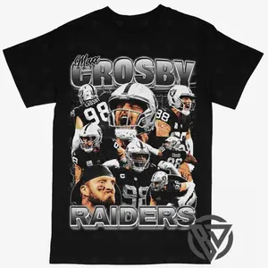 Maxx Crosby T-Shirt Raiders Football Gift For Football Fan