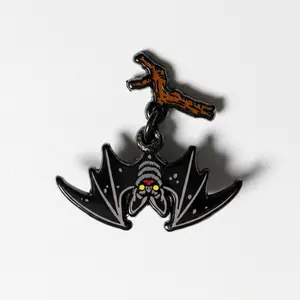 Hanging Bat Deluxe Pin